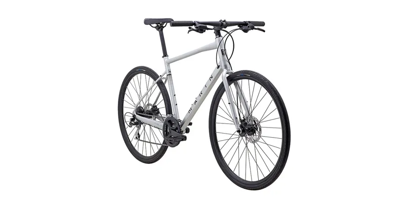 Marin Fairfax 2 Hybrid Bike 2025 SILVER BLACK-1